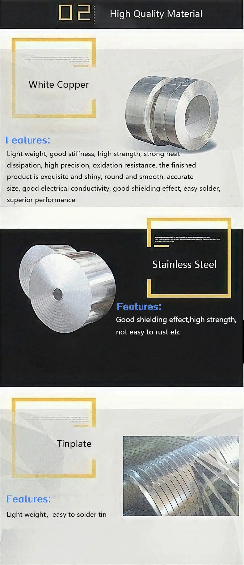 Custom Support Professional Various Sizes and Shapes Hardware Metal Stamping Shielding Cover detail (3)