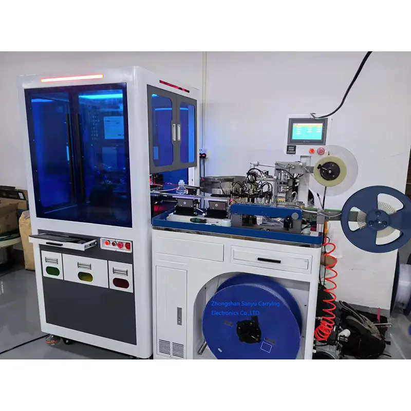 The Best Choice To Buy Sanyu Automatic Braid Machine of SMD Components Carrier Tape-product