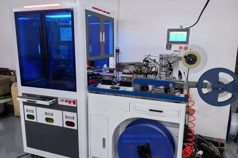 Fully automatic carrier tape braiding machines help the electronics manufacturing industry improve efficiency